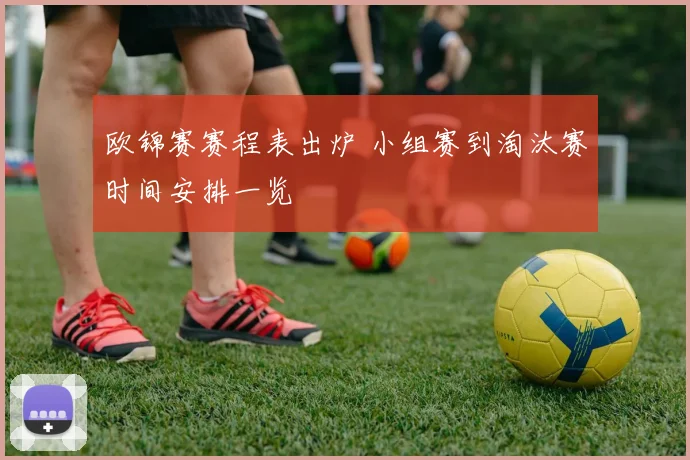 欧锦赛赛程表出炉 小组赛到淘汰赛时间安排一览