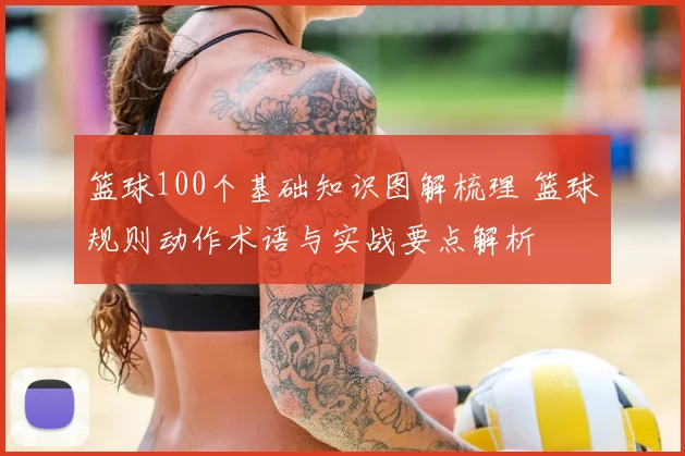 篮球100个基础知识图解梳理 篮球规则动作术语与实战要点解析